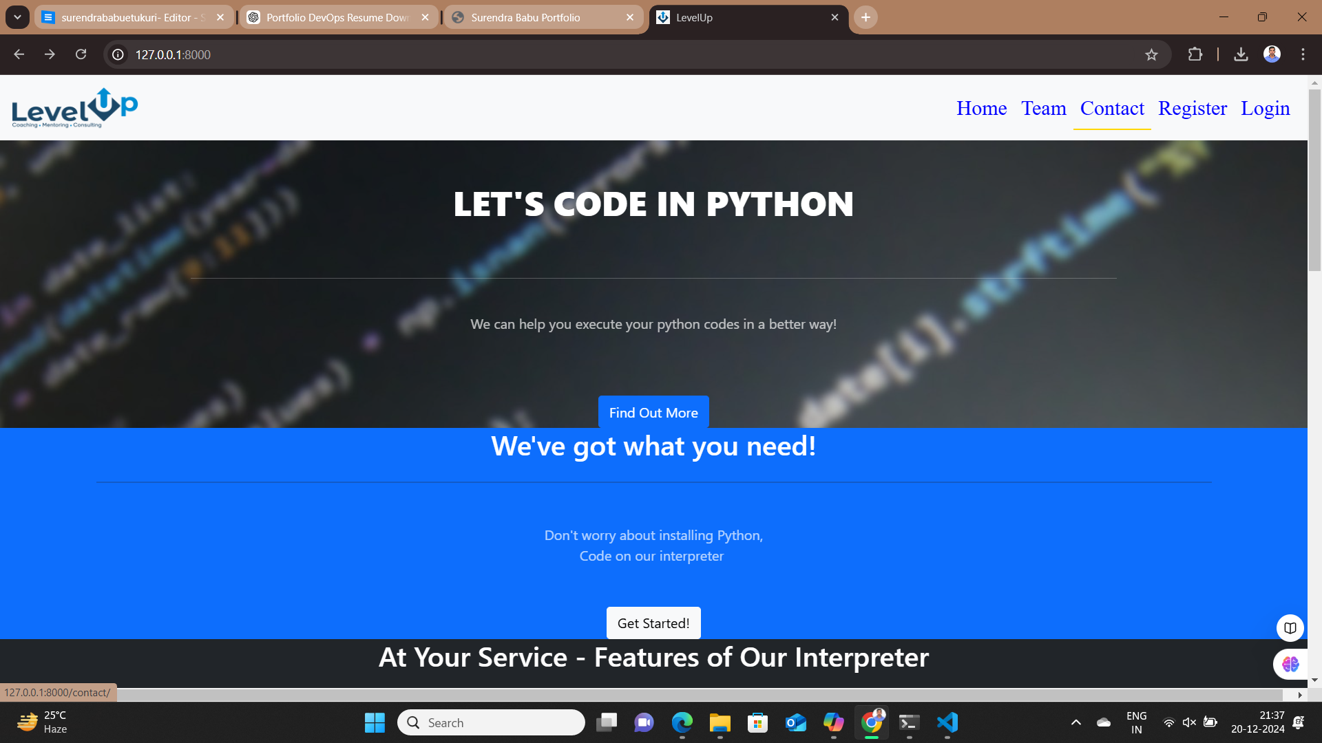 Python Learning App